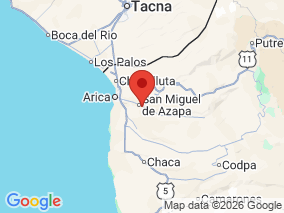 Map of Site Report: San Miguel de Azapa, Chile